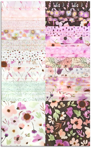 Five Star Quilt Bundle - Includes Moda Layer Cake - Blooming Lovely