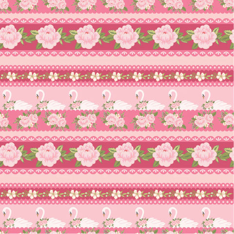 Poppie Cotton Stolen Moments SM25321 Lace & Roses Rose By The Yard