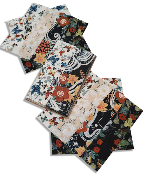 Matt's Mystery Bundles - Sample Scrap Kit - Last Fall in Japan  - Assorted Remnants