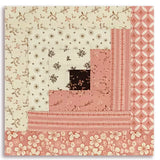 Riley Blake Pre-Cut 12-Block Log Cabin Quilt Kit - Morning Latte