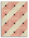 Riley Blake Pre-Cut 12-Block Log Cabin Quilt Kit - Morning Latte