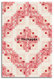 Matt's Moda Pre-cut 12 Block Log Cabin Quilt Kit - Je Taime - Blossom