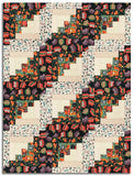 Matt's Free Spirit Pre-cut 12 Block Log Cabin Quilt Kit - Christmas Pets - Cats