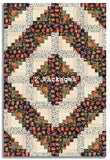 Matt's Free Spirit Pre-cut 12 Block Log Cabin Quilt Kit - Christmas Pets - Cats