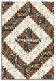 Matt's Moda Pre-cut 12 Block Log Cabin Quilt Kit - Wellspring - Charcoal