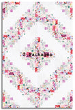 Matt's Moda Pre-cut 12 Block Log Cabin Quilt Kit - Fleur The Love - Cloud