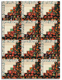 Matt's Free Spirit Pre-cut 12 Block Log Cabin Quilt Kit - Christmas Pets - Dogs