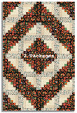Matt's Free Spirit Pre-cut 12 Block Log Cabin Quilt Kit - Christmas Pets - Dogs