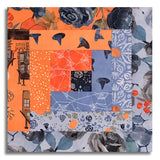 Moda Pre-cut Log Cabin Table Runner Kit - Coven - Dusk