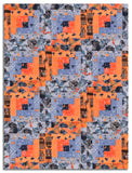 Moda Pre-cut 12 Block Log Cabin Quilt Kit - Coven - Dusk