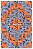 Moda Pre-cut 12 Block Log Cabin Quilt Kit - Coven - Dusk