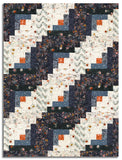 Moda Pre-cut 12 Block Log Cabin Quilt Kit - Foraged Found & Hand Me Down - Iron