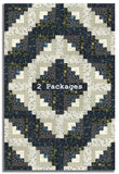 Moda Pre-cut 12 Block Log Cabin Quilt Kit - Chelsea Garden - Midnight