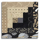 Moda Pre-cut 12 Block Log Cabin Quilt Kit - Mira - Onyx