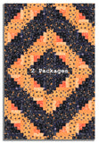 Moda Pre-cut 12 Block Log Cabin Quilt Kit - Coven - Onyx