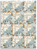 Matt's Moda Pre-cut 12 Block Log Cabin Quilt Kit - Wellspring - Storm