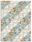 Matt's Moda Pre-cut 12 Block Log Cabin Quilt Kit - Wellspring - Storm