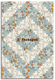 Matt's Moda Pre-cut 12 Block Log Cabin Quilt Kit - Wellspring - Storm