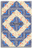 Moda Pre-cut 12 Block Log Cabin Quilt Kit - Persimmon - Twilight