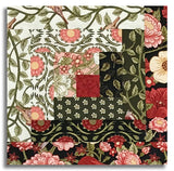 Riley Blake Pre-Cut 12-Block Log Cabin Quilt Kit - Tangled Garden