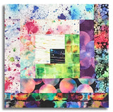 Moda Pre-cut 12 Block Log Cabin Quilt Kit - Gradients Gallery