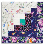 Windham Pre-Cut 12 Block Log Cabin Quilt Kit - Serafina