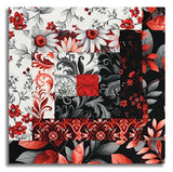 Henry Glass & Co. Pre-Cut 12 Block Log Cabin Quilt Kit - Scarlet's Treasure 2
