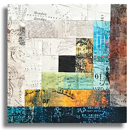 Free Spirit Pre-cut 12 Block Log Cabin Quilt Kit - Abandoned