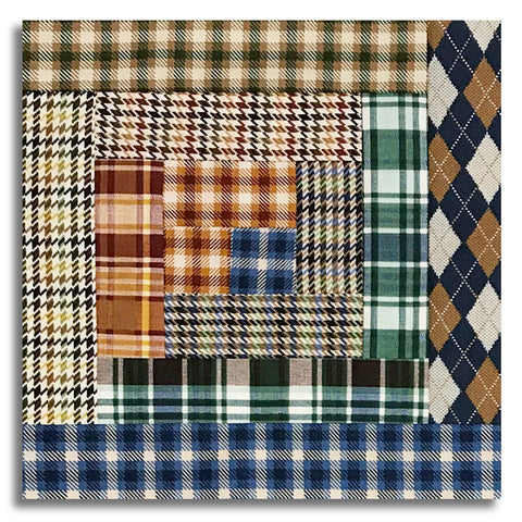 Riley Blake Pre-Cut 12-Block Log Cabin Quilt Kit - Paid-venture Club