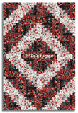 Henry Glass & Co. Pre-Cut 12 Block Log Cabin Quilt Kit - Scarlet's Treasure 2