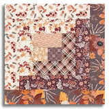 Riley Blake Pre-Cut 12-Block Log Cabin Quilt Kit - Evening On The Prairie