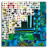 Matt's Free Spirit Pre-Cut Log Cabin Table Runner Kit - Radiant Grove