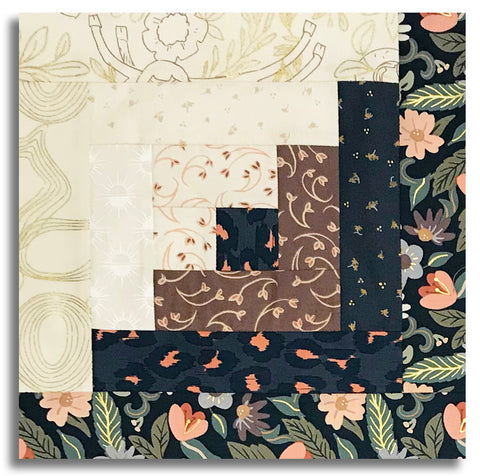 Moda Moda Pre-cut Log Cabin Table Runner Kit - Sunlit Ruins
