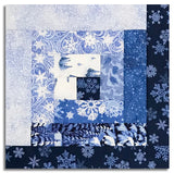 Matt's Northcott Pre-Cut Log Cabin Table Runner Kit - Winter Twilight