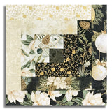 Hoffman Pre-Cut 12 Block Log Cabin Quilt Kit - Ornament Grove