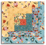 Riley Blake Pre-Cut 12-Block Log Cabin Quilt Kit - Thimbelina & The Sewing Fairies