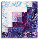 Hoffman Bali Batiks Pre-Cut 12 Block Log Cabin Quilt Kit - Cotton Candy Dreams