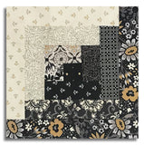 Moda BasicGrey Pre-cut 12 Block Log Cabin Quilt Kit - Posh