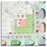 Matt's Riley Blake Pre-Cut Log Cabin Table Runner Kit - Egg Hunt