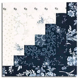 Matt's Moda Pre-cut Log Cabin Table Runner Kit - Breathtaking Blues