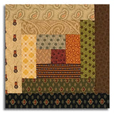 Andover Pre-Cut 12 Block Log Cabin Quilt Kit - Jo Morton