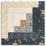 Matt's Riley Blake Pre-Cut 12-Block Log Cabin Quilt Kit - Charmed & Treasured