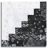 Hoffman Pre-Cut 12 Block Log Cabin Quilt Kit - Midnight Perch