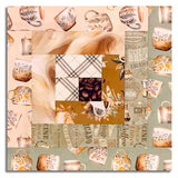 Matt's Riley Blake Pre-Cut Log Cabin Table Runner Kit - Coffee Time
