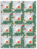 Matt's Studio E Pre-cut 12 Block Log Cabin Quilt Kit - Christmas At Pooh Corner