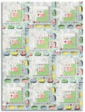 Matt's Riley Blake Pre-Cut 12-Block Log Cabin Quilt Kit - Egg Hunt