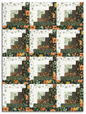 Matt's Riley Blake Pre-Cut 12-Block Log Cabin Quilt Kit - Worth Repeating