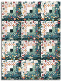Matt's Riley Blake Pre-Cut 12-Block Log Cabin Quilt Kit - Where The Wildflowers Are