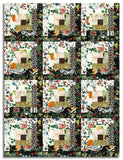 Matt's Free Spirit Pre-cut 12 Block Log Cabin Quilt Kit - Last Fall In Japan