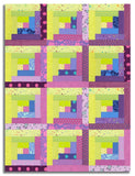 Free Spirit Pre-cut 12 Block Log Cabin Quilt Kit - Tula's True Colors